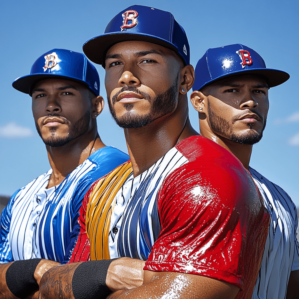 gotomaverick_a_realistic_photo_of_a_3_handsome_latin_baseball_p_1f4cd627-585b-479c-bc27-b0e6a2c8aeeb